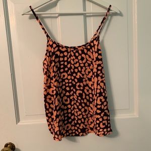 NWOT Cotton On Sheer Animal Print Tank